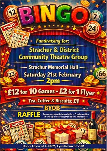 Community Theatre bingo