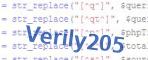 verification code