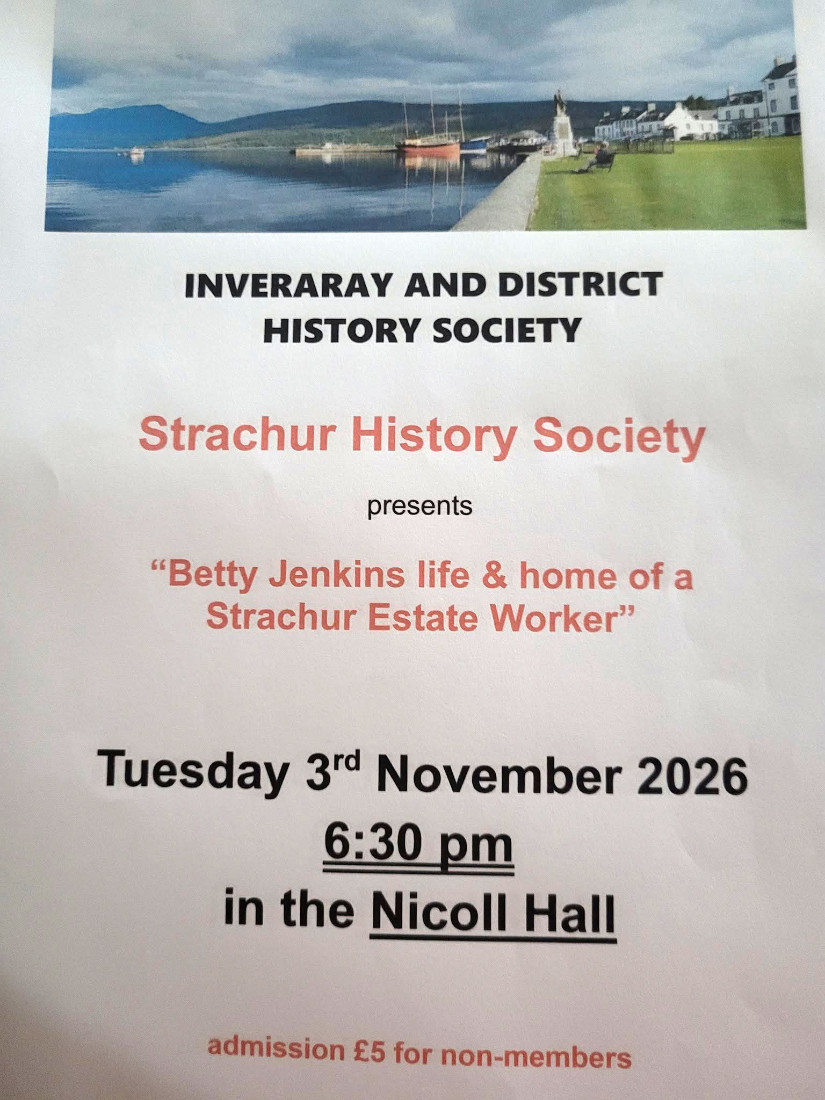 History society talk