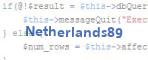 verification code