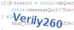verification code