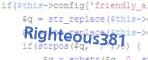 verification code